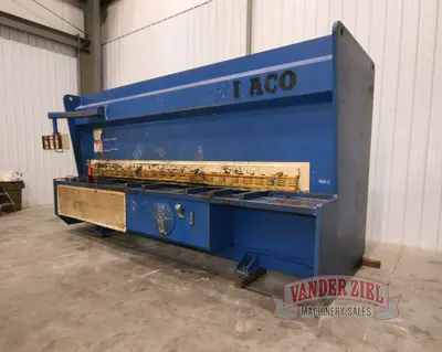 Used 1994 HACO ATLANTIC HSL 4016 Sheet Metal Shears Michigan US | Vander Ziel Machinery Sales #483389