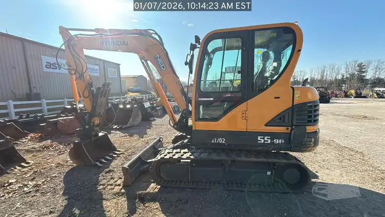 Used 2024 HYUNDAI ROBEX 55-9A Crawler Excavators - Mini North Carolina US | National Equipment Dealers #1422242
