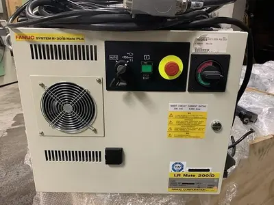 Used 2017 FANUC LR MATE 200ID/7C CLEAN ROOM 6 AXIS ROBOT WITH R30IB Robots | Harbor Machinery Inc. #1283325