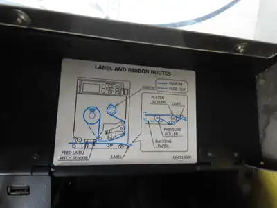 CTM 3600A-S84-EX High Speed Label Applicator SATO Thermal Printer Slide Stand
