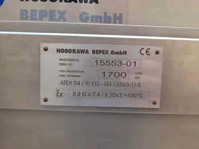 USED HOSOKAWA BEPEX BH 150