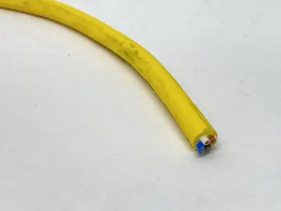 USED LUMBERG ACTUATOR SENSOR CABLE F M12 4-PIN 10M 600002578