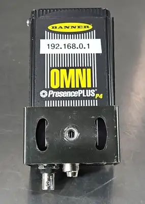 BANNER PRESENCE PLUS P4 OMNI VISION CAMERA P40R. Loc6E-10