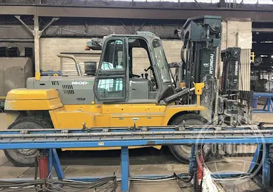 Used 2020 HYUNDAI 160D-9 Internal Combustion Forklifts: Pneumatic Tire Illinois US | Forklift Exchange #1274761