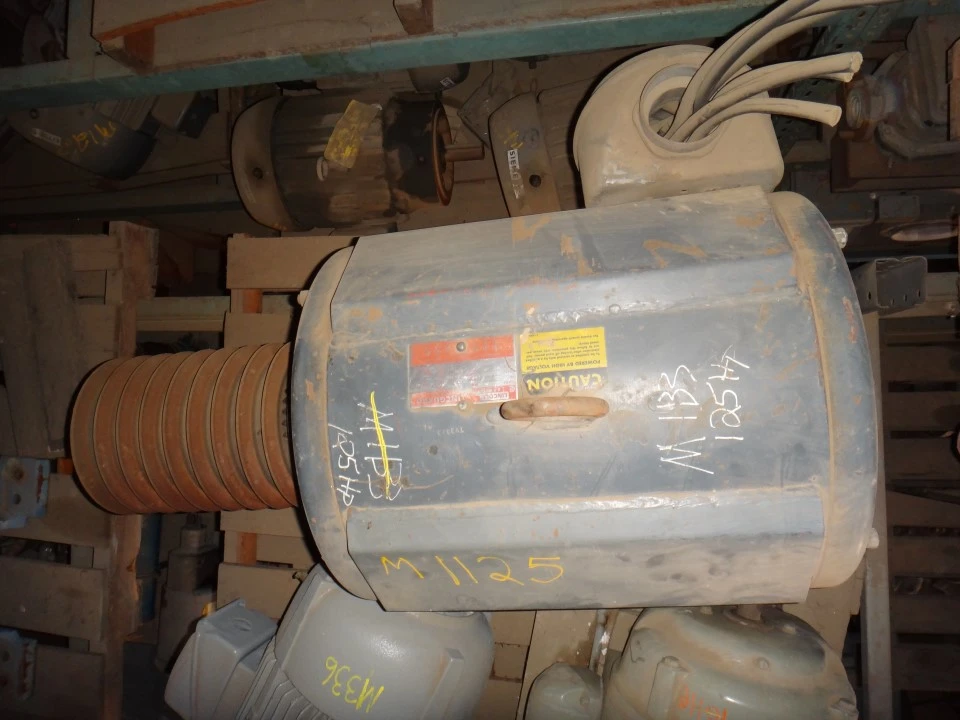 Lincoln 125 hp, 1770 rpm, electric motor