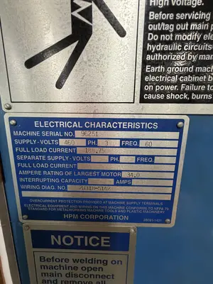 Used _UNKNOWN_ _UNKNOWN_ Injection Molding Machines Michigan US | Harbor Machinery Inc. #1421719