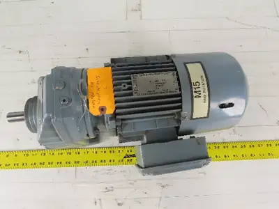 SEW-EURODRIVE RX67DT90S2BM62HF 2.14Hp Gear Motor 159.82RPM Output 23/460V 3Ph