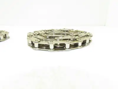 Tsubaki RF2040 Chain Attachment 55" Long Conveyor Double Pitch 1" Lot of 2