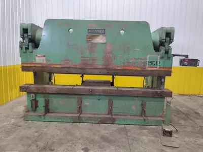 250 TON X 12' ACCURPRESS MODEL #725012 HYDRAULIC PRESS BRAKE: YOBRO #24251