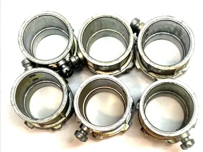 New | in-Stock Halex EMT Set Screw Connector 1-1/4" LOT OF 6 Electrical Fittings Michigan US | Maverick Industrial Sales #1399974