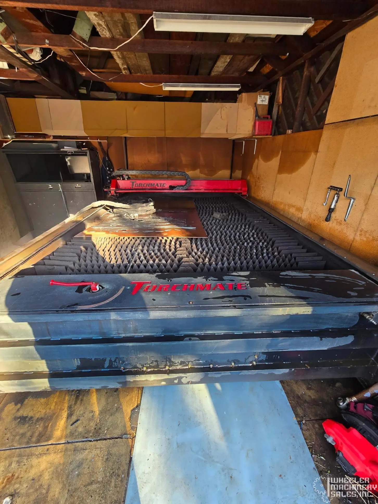 LINCOLN ELECTRIC Torchmate X Plasma Burning Table #8053