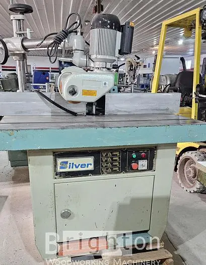 Used 2002 SILVER SLS-735 USED SHAPER WITH FEEDER Woodworking Shapers Ontario CA | Brighton Woodworking Machinery #477041