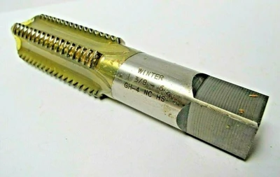 1 WINTER Hand Tap 1 3/8 - 6 GH-4 NC HS 4 Flutes PLUG Brand New