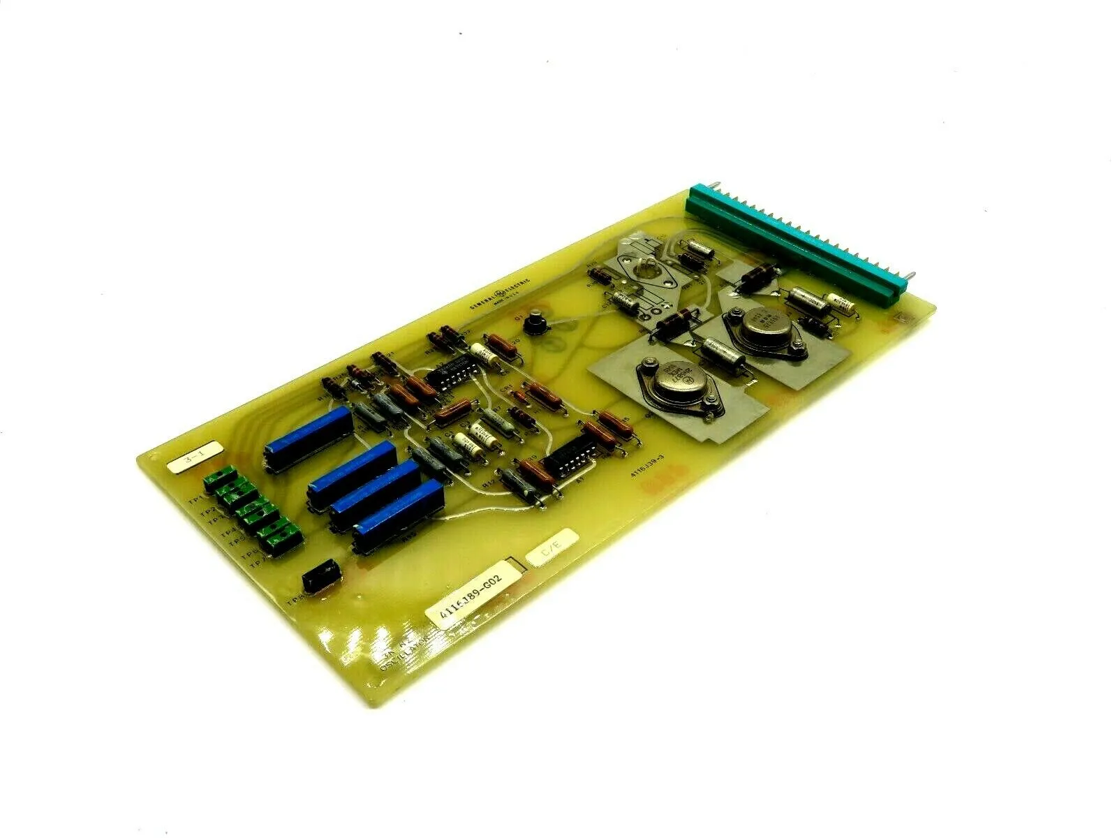 USED GENERAL ELECTRIC 4116J89-G02 OSCILLATOR BOARD 4116J89G02