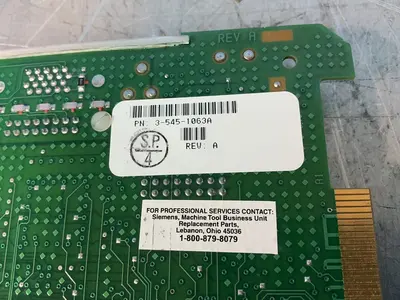 Used SIEMENS 35451063A Servo Controller Parts Ohio US | HGR 24 #1357209