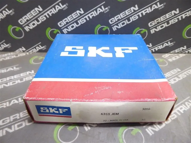 SKF Explorer 6311 JEM Deep Groove Ball Bearing New