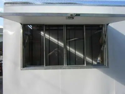 New Concession Trailer Serving Window, 40 " X 74" - FREE SHIPPING
