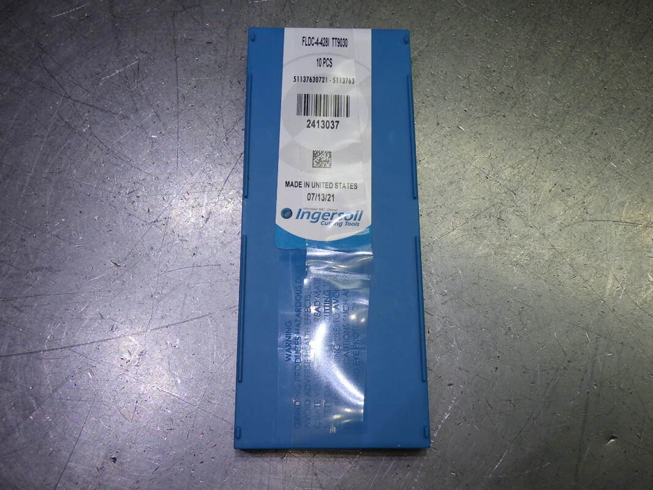 Ingersoll Carbide Grooving Inserts QTY10 FLDC-4-428I TT9030 (LOC1319A)