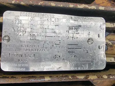 40 hp Hydraulic Pump