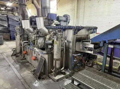 USED 1997 CAE RANSOHOFF SURECLEAN 24 WIDE BELT
