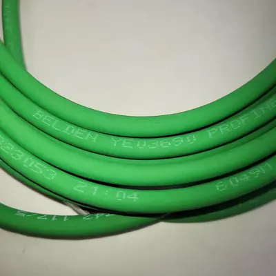 New | in-Stock BELDEN BELDEN YE03690 / E34972-H GREEN DOUBLE ENDED CORDSET, 4 FEMALE PIN SOCKET 20' LONG *NEW* Cable & Wire | ND Industrial Surplus #1219562