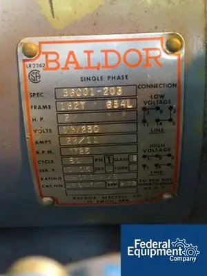 USED Cat Pumps Cat Piston Pump, Model 420, 2 HP