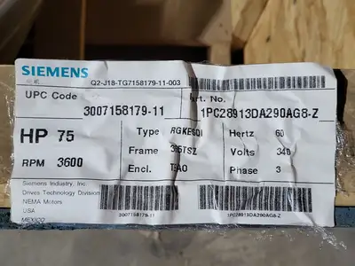 NEW SIEMENS 1PC28913DA290AG8-Z
