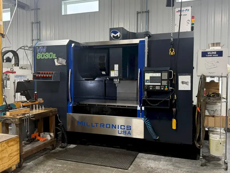 Used 2019 MILLTRONICS VM6030IL Vertical Machining Centers Illinois US | 520 Machinery Sales LLC #886491