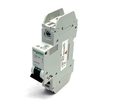New | in-Stock Schneider Electric Multi9 - C60 UL489 - MCB - 1P - 2 A Circuit Breakers Michigan US | Maverick Industrial Sales #1394223