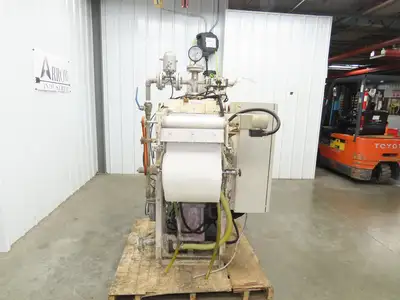 Sankyo EFC-10L Exceler Filter Automatic Press Filter Dewatering 230V 3Ph