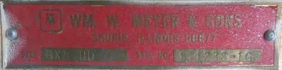 SPC9155  Valve 8 x 8 HD CS Wm Meyer rotary airlock feeder