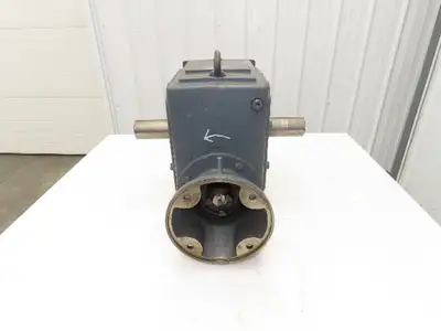 Emerson US Motors HWN2502S2B33XU213TC Gearbox 25:1 Reducer Dual Shaft 213TC