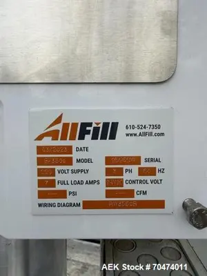 Used ALL FILL 350E Auger Filler Illinois US | Aaron Equipment #1365961
