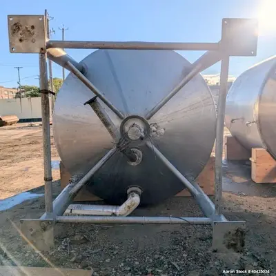 Used DCI Twin Motion Kettle, 3,000 Gallon | 316 Stainless Steel | Jacketed 150 PSI | Twin Agitators with Scrapers | Built 2007 | NB# 6749
