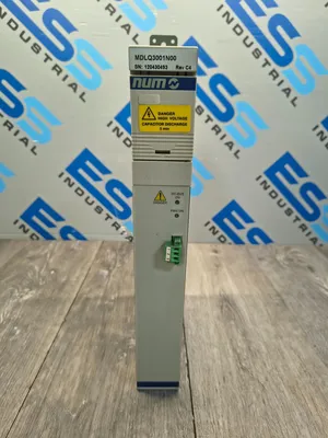 Used NUM MDLQ3001N00 Power Supply - High Voltage South Carolina US | ESS Industrial Equipment Sales #1403949