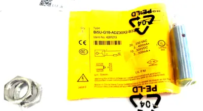 NEW TURCK BI5U-G18-ADZ30X2-B3331 SENSOR 4281213 BI5UG18ADZ30X2B3331