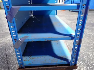 6 @ 23.75" X 47.25" Metal Shelving