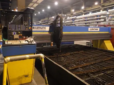 USED SAFMATIC CYBERTOME 8000 X 3000 MM CNC