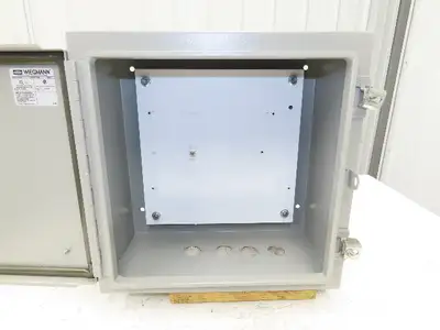 Wiegmann N12161608 Electrical Enclosure 16x16x8" Wall Mount Panel