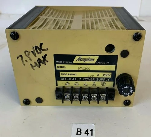 Used ACOPIAN B7G200 PLC Processors Indiana US | J&J Industrial Supply #522401