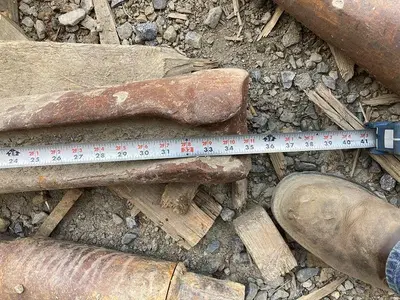 Used AFTERMARKET CHISEL BIT 5-5/8" X 35" FOR CABLE TOOL Tool Bits Pennsylvania US | East West Machinery & Drilling #1417307