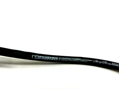USED PHOENIX CONTACT MALE TO FEMALE M12 CORDSET 1'