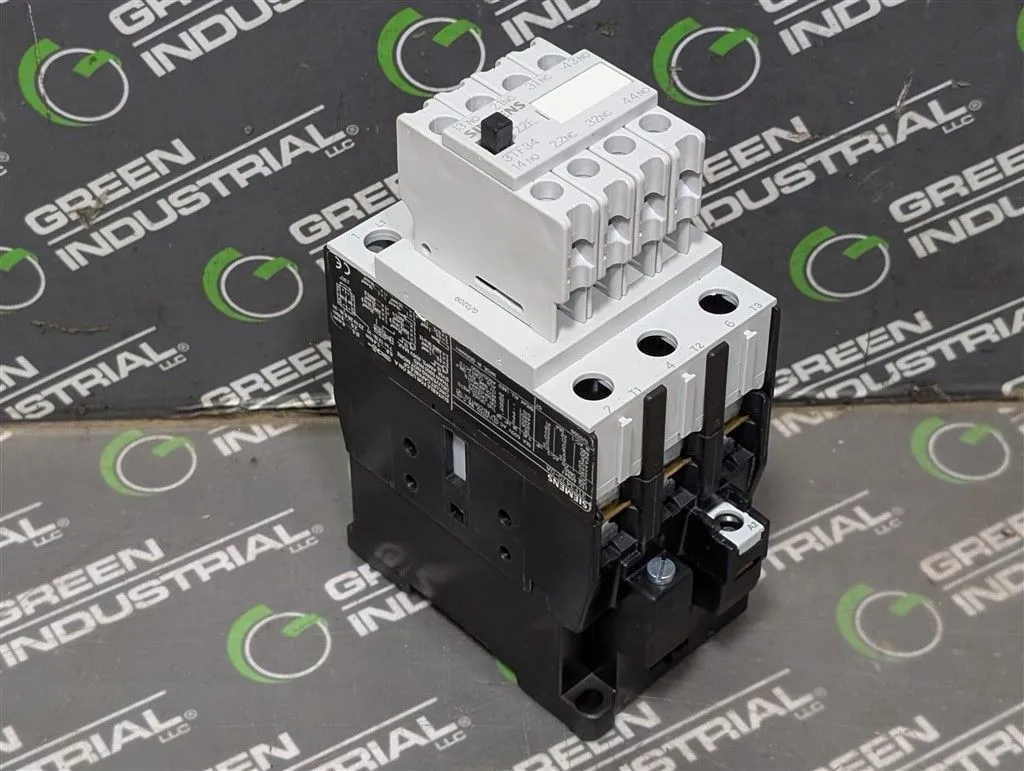 Siemens 3TF3470-0A 22E Motor Starter Contactor 55A 230V Coil Used