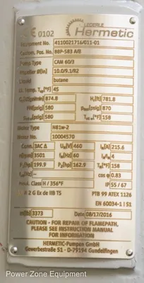 NEW HERMETIC CAM 60-3