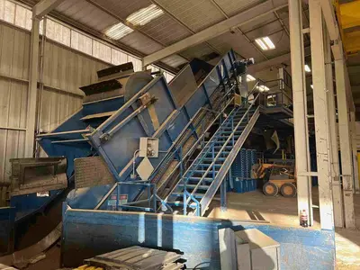 KWS Sort Line With Conveyors And Magnets