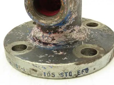 Tube-Line 2" Butt Weld Flange x 2" NPT Pipe Nipple #150  Lot of 4