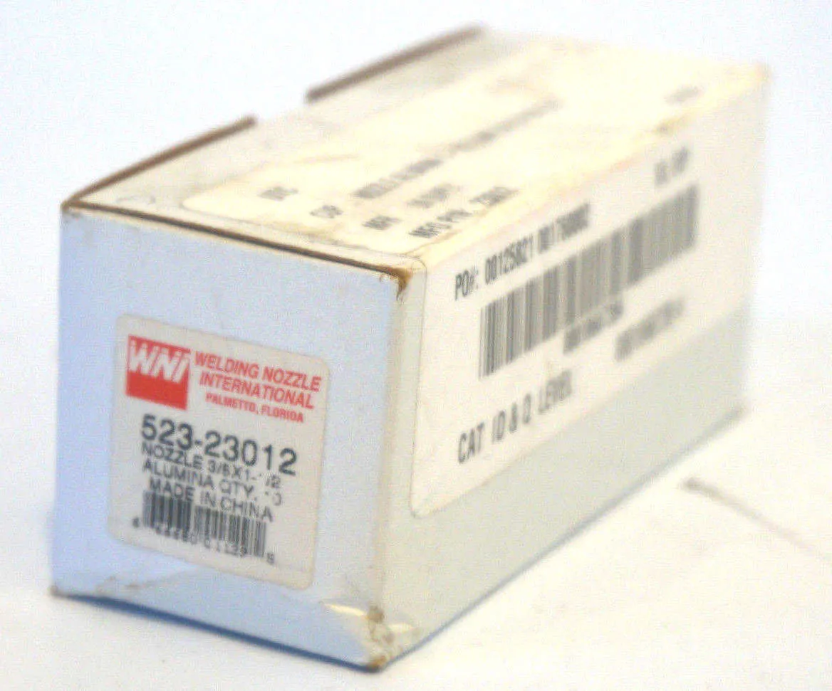 10 NEW WELDING NOZZLE INT. 523-23012 NOZZLES 52323012