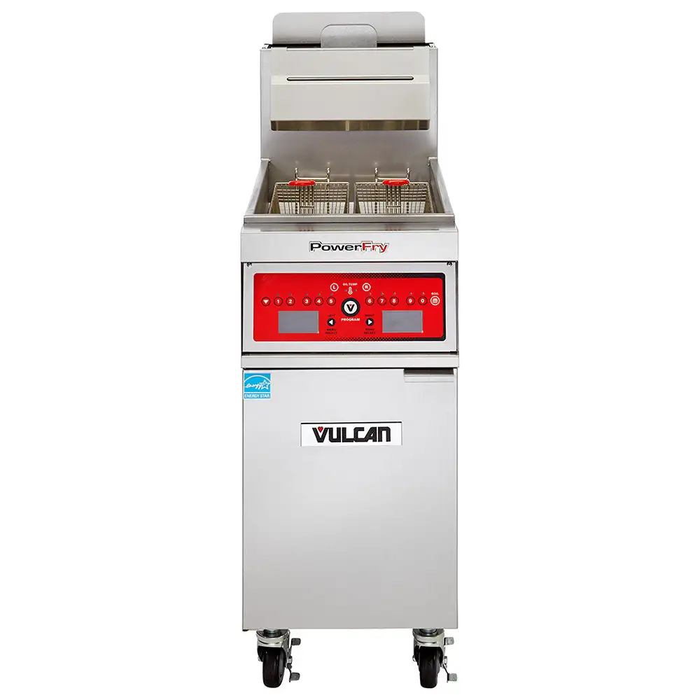 Vulcan VFRY18F Gas Fryer - (1) 50 Lb Vat, Floor Model, Liquid Propane