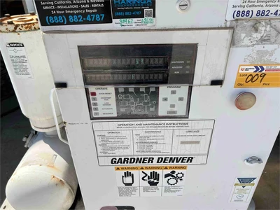 Used 2009 GARDNER DENVER EBH99G Rotary Screw & Sliding Vane Air Compressors California US | MachineryMax #1384855
