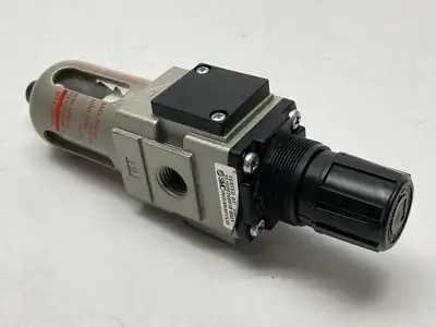 USED SMC MODULAR FILTER REGULATOR RESTRICTED